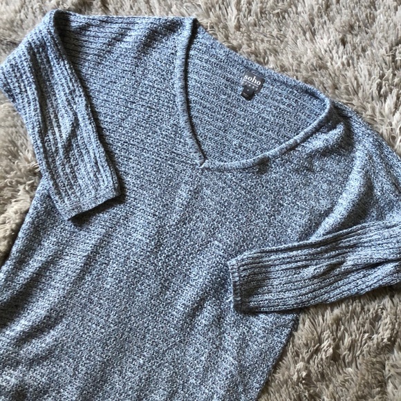 Light Blue Dolman Sweater - Picture 2 of 4